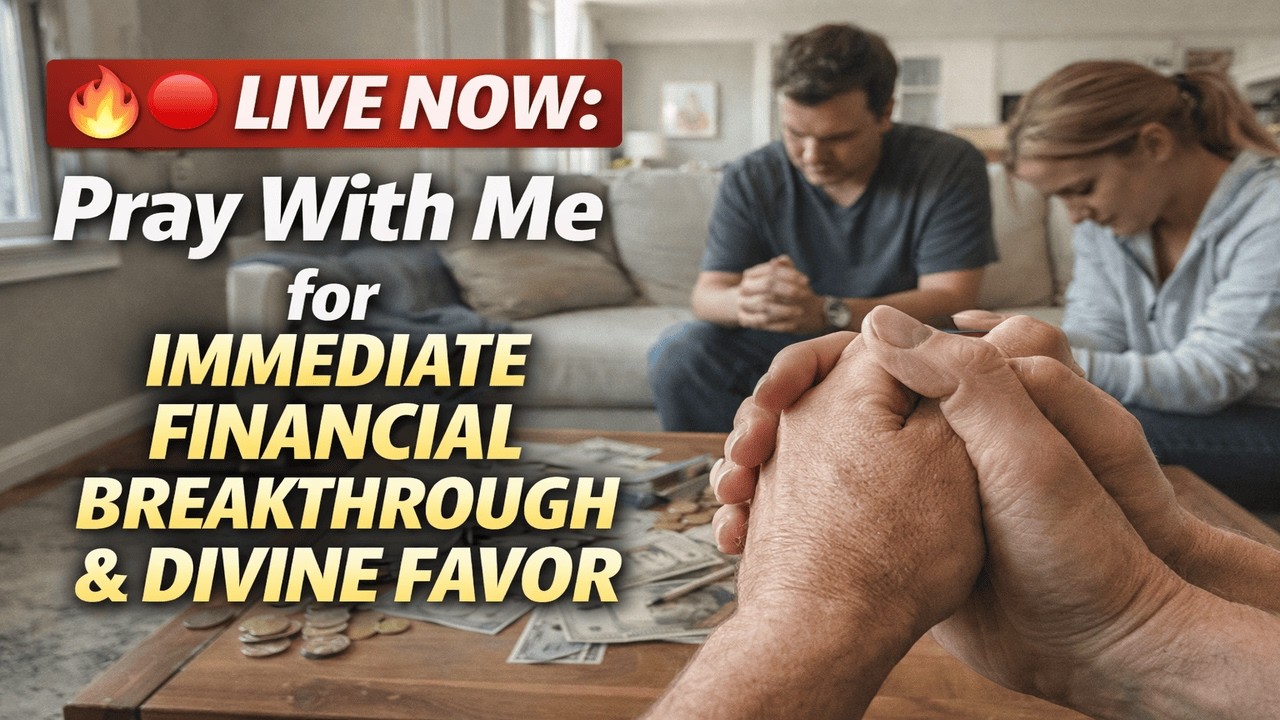 🔥 🔴 LIVE NOW: Pray With Me for Immediate Financial Breakthrough & Divine Favor