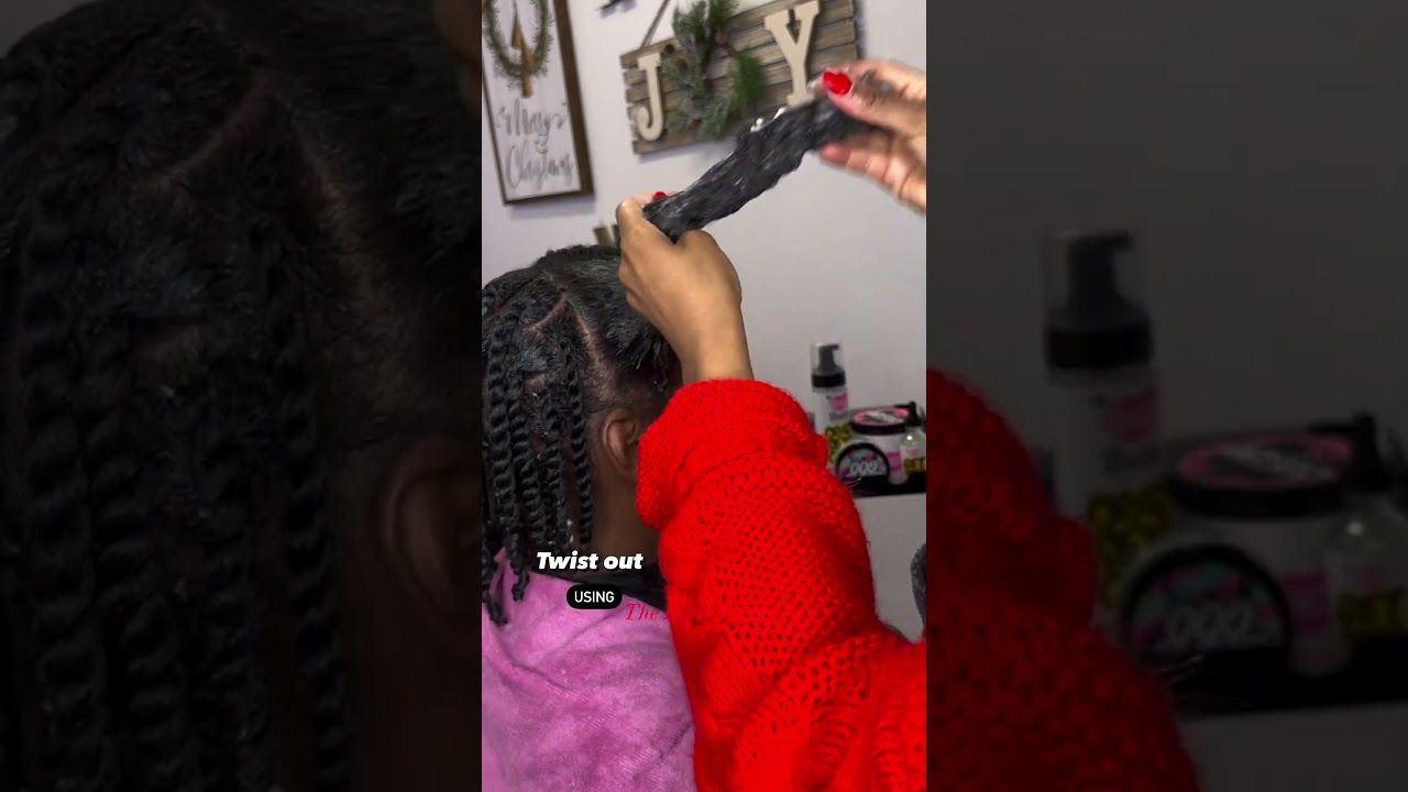 Сочная прическа Twist Out от The Doux 😍 