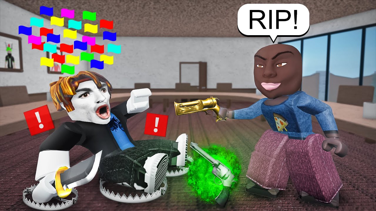 MM2 Смешные моменты ЛУЧШАЯ ПОДБОРКА (Murder Mystery 2) МЕМЫ #1