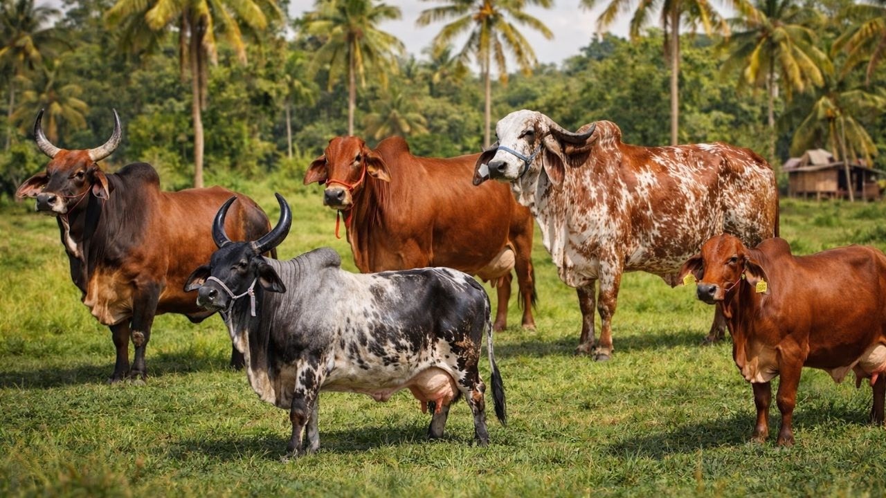 Las 5 Razas Cebú Lecheras Más Rentables del Trópico 🐄🥛 Razas de vacas lecheras