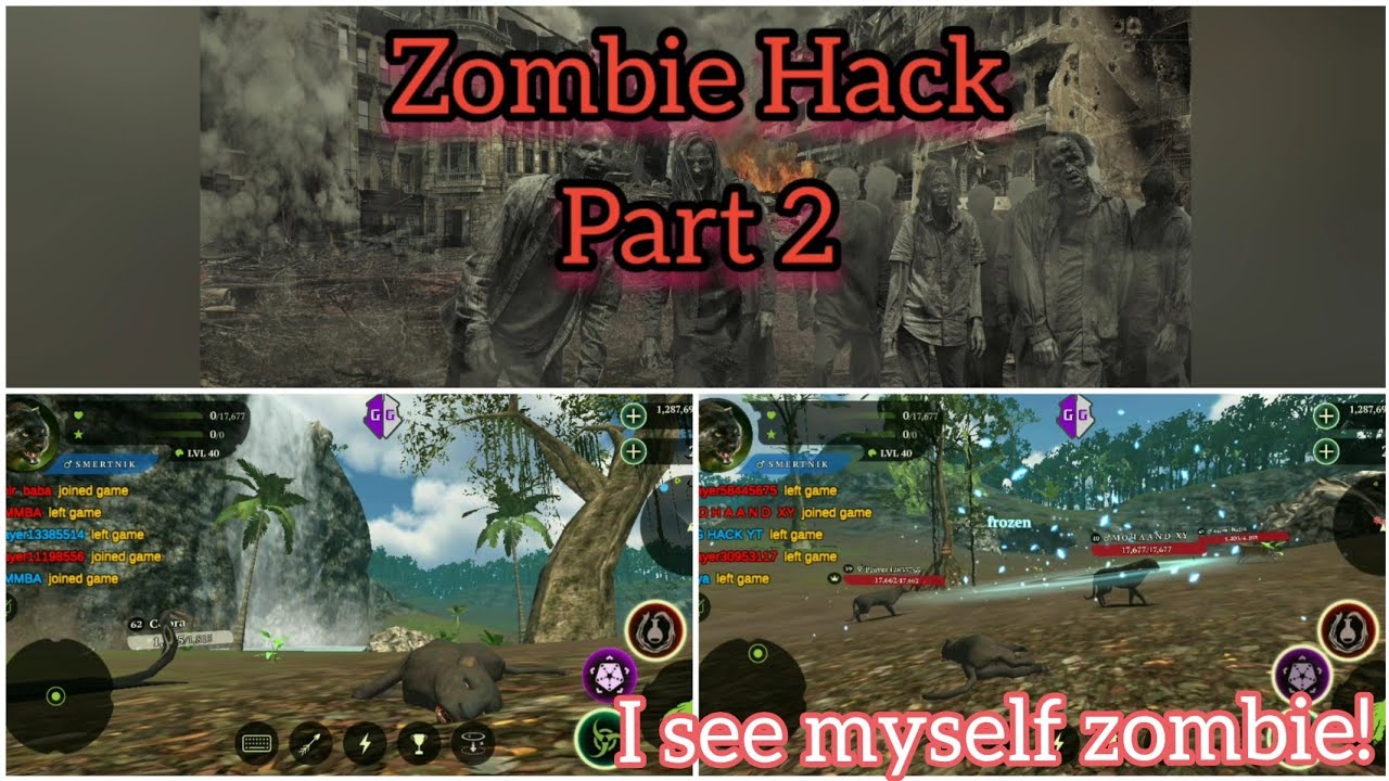 Panther Online.Zombie Hack part 2.I see myself on the Ground. By S M E R T N I K