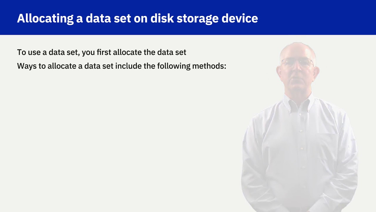 Lecture 15: Disk Storage, Volume Labels, VTOC, Extents (6 mins 40 secs)