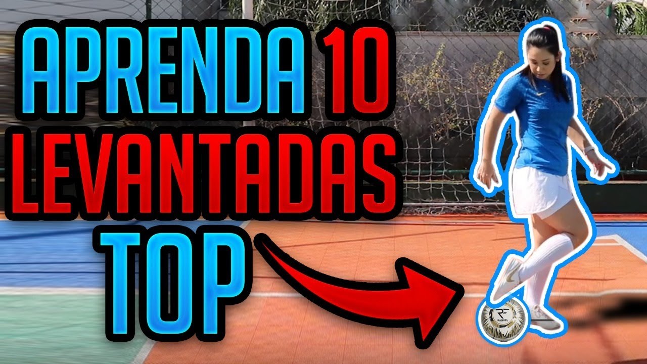 Aprenda 10 LEVANTADAS de BOLA no FUTEBOL!! (tutorial)