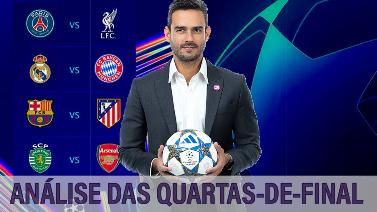 Quem é favorito nas quartas-de-final da Champions?