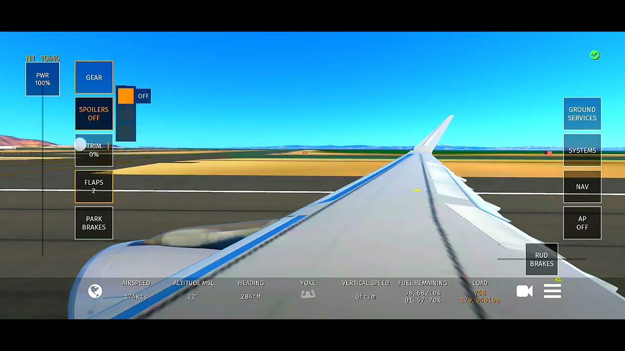 American airline Airbus A321-200 takeoff San Francisco to The North Pole 🎅🎄