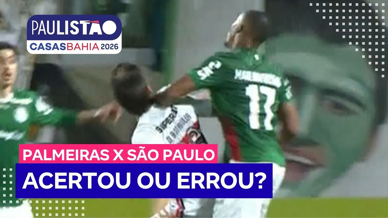 Lá e cá: Daiane Muniz marca pênalti polêmico para o São Paulo contra o Palmeiras