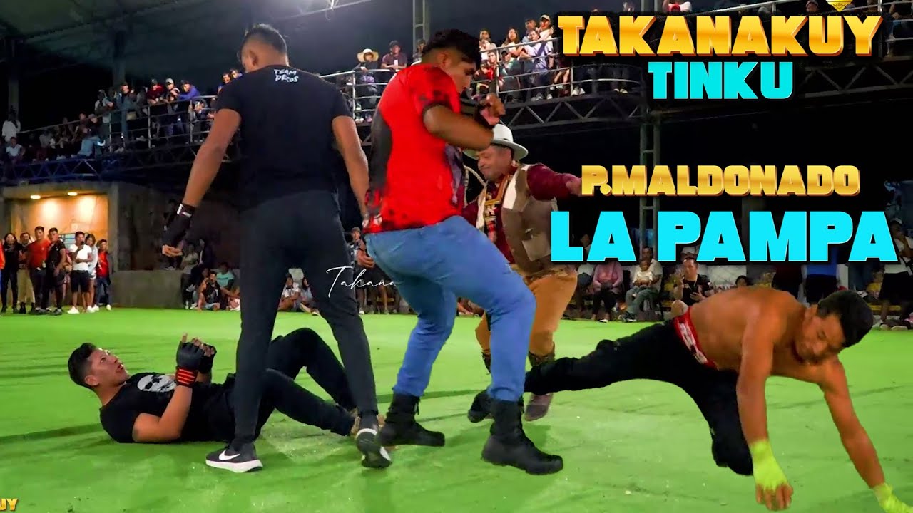 Espectacular Takanakuy vs Tinku la Pampa Puerto Maldonado