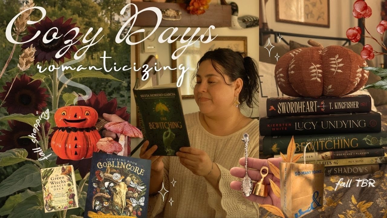 Cozy Slow Days 🍂 Fall Shopping, Witchy Gatherings & Romanticizing