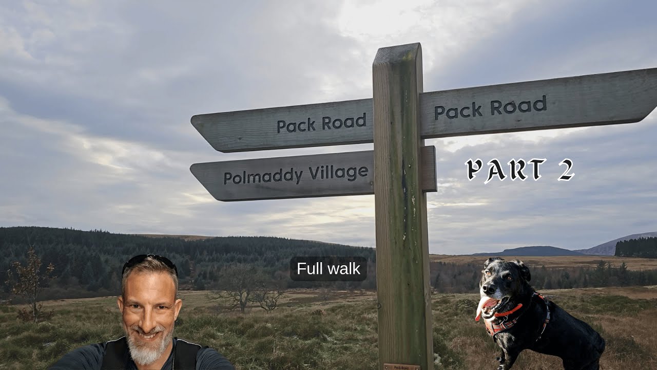 Маршрут Bardennoch Trail Pack Road - Часть 2 (ПОЛНАЯ ВЕРСИЯ) - Основной маршрут 164 - от холма Бр...