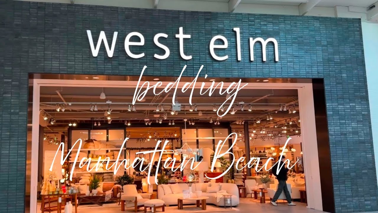 West Elm Shop In Person After Christmas Bedding Sales