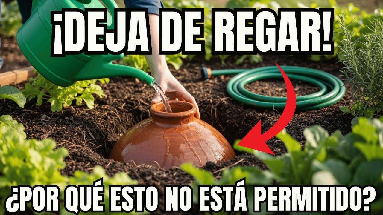 El Antiguo Truco de la 'Olla' Acaba con el Riego Para Siempre — ¿Por Qué la Agricultura Moderna