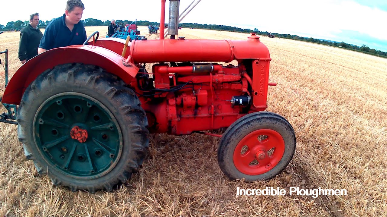 1935 Fordson Model N 4.7 Litre Perkins P6 Diesel 6-Cyl Tractor (52 HP) with Ransomes Plough