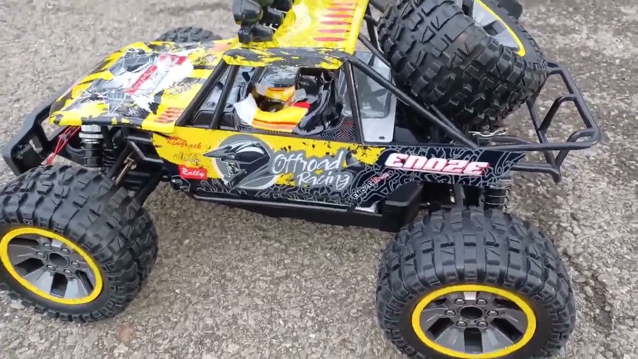 Kolegend, ENOZE 4WD off-road RC Truck, 1/10 scale.  Unboxing  & Test  run.