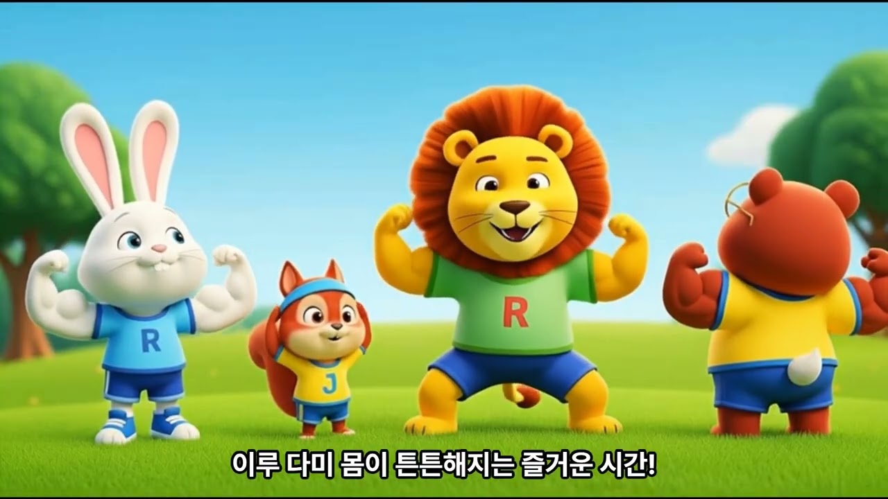 이루 다미 함께 운동해요