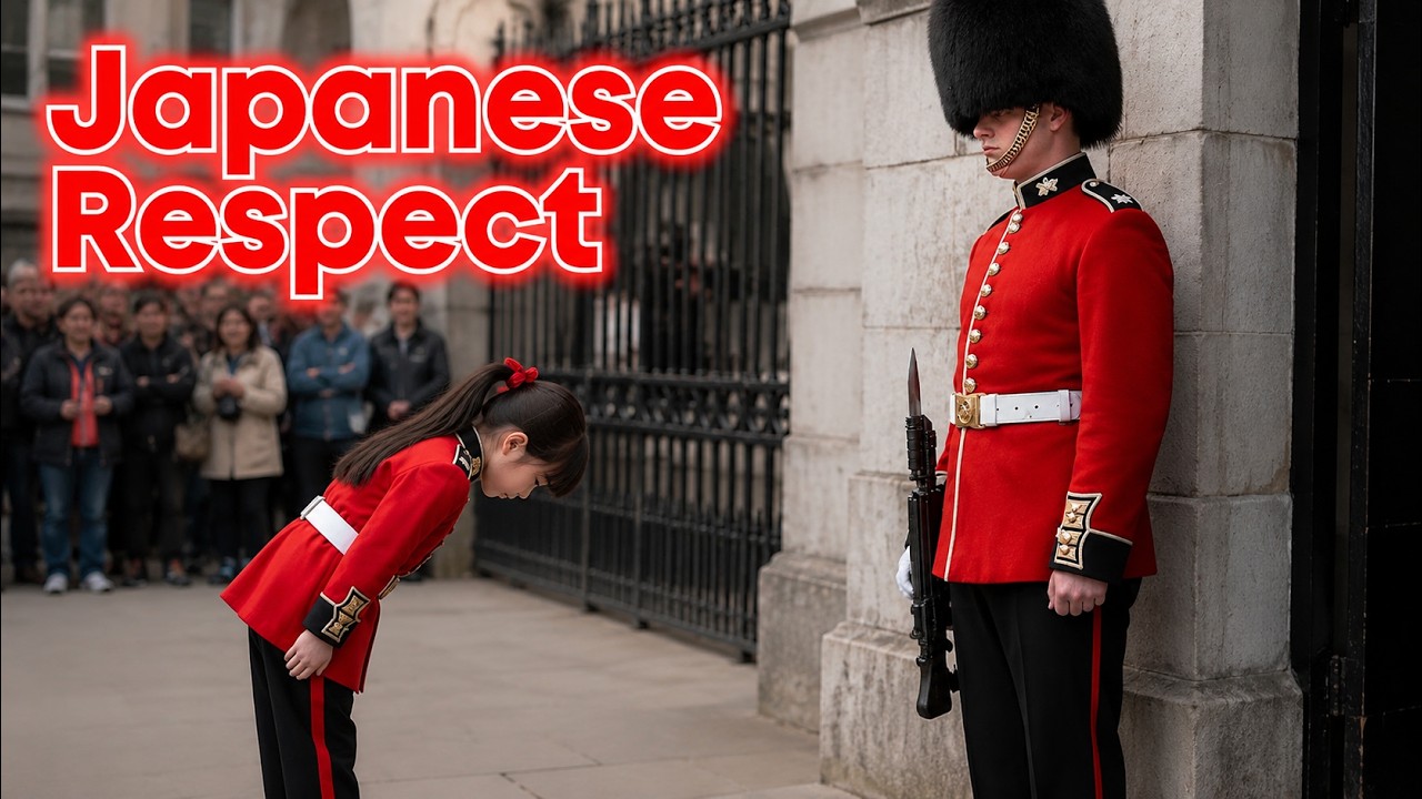 Royal Guards Couldn't Ignore These Respectful Japanese Tourists 🥹