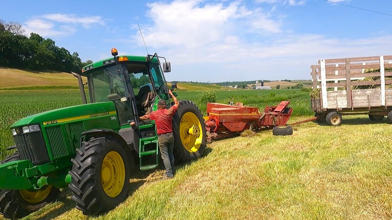 HAY BALER BREAKDOWN! Baling Hay With Two Small Square Balers! (2023 Hay Season)