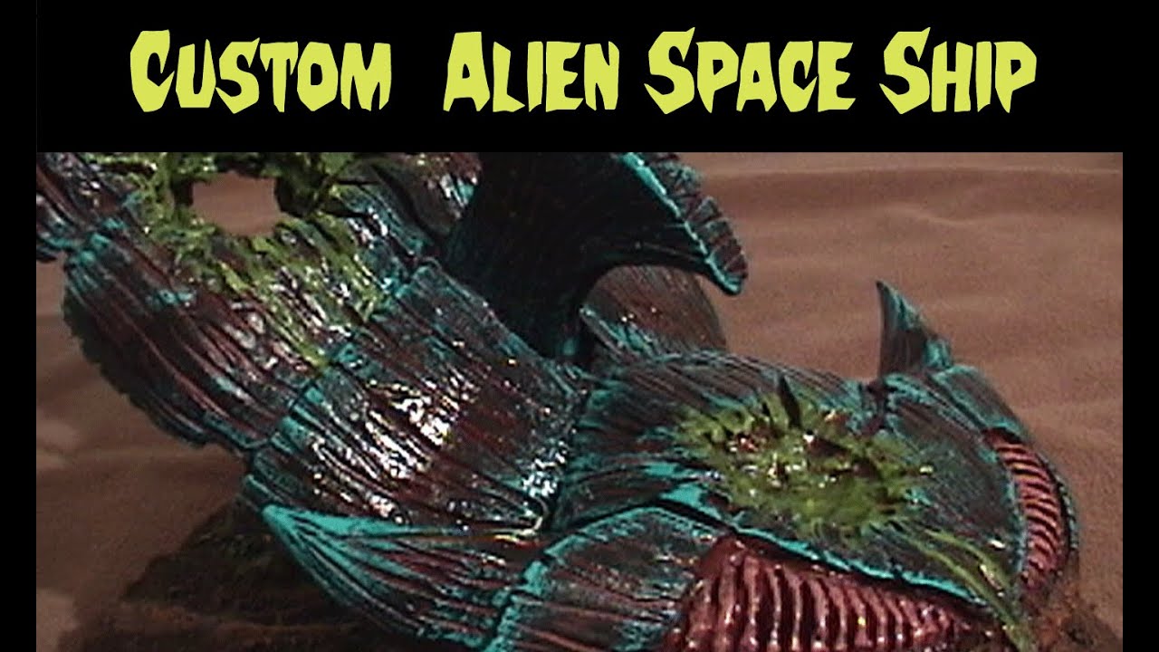 Original Alien Tyranid Hive Ship Terrain