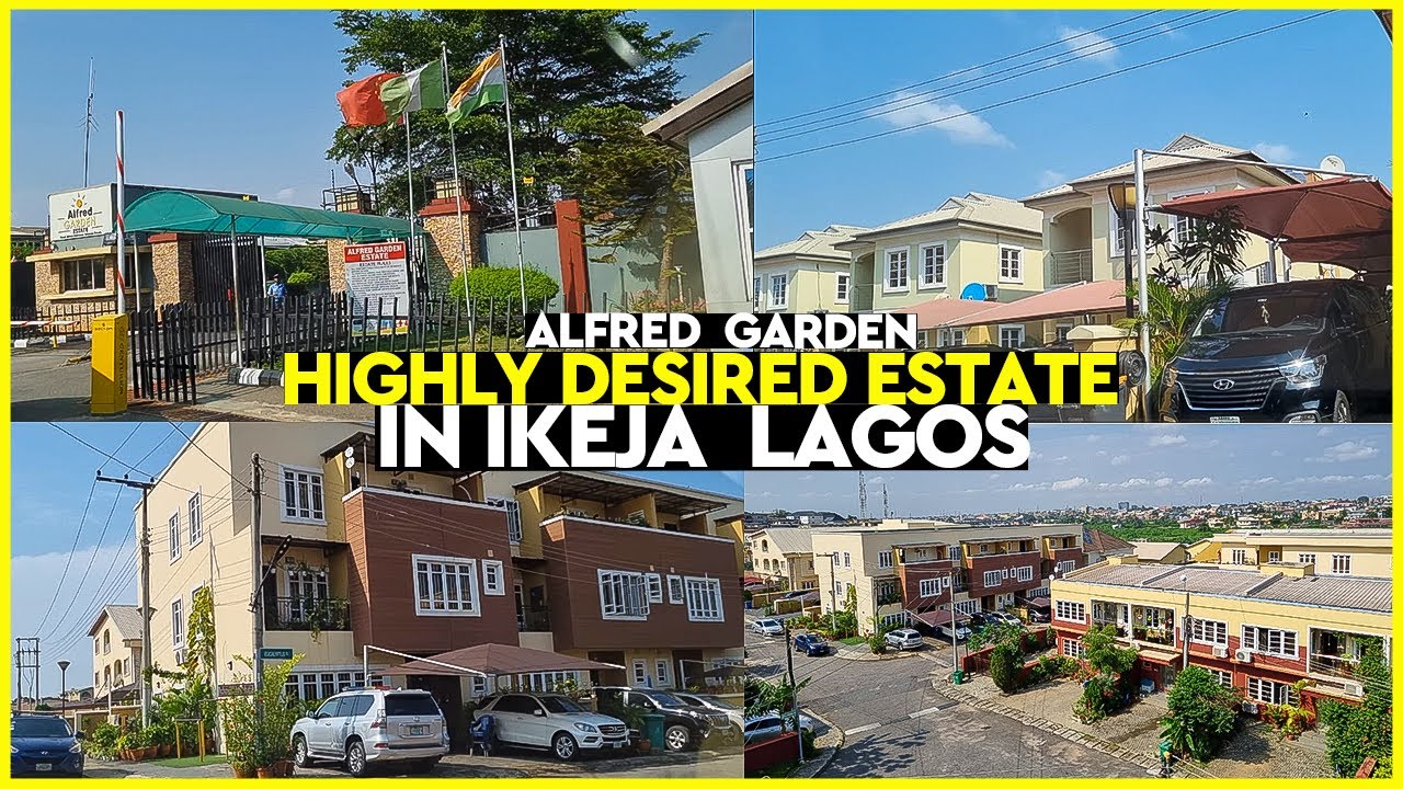 LAGOS NIGERIA | SECURE ESTATE IN LAGOS | ALFRED GARDEN IKEJA | HIGHLY DESIRED ESTATE ON THE MAINLAND