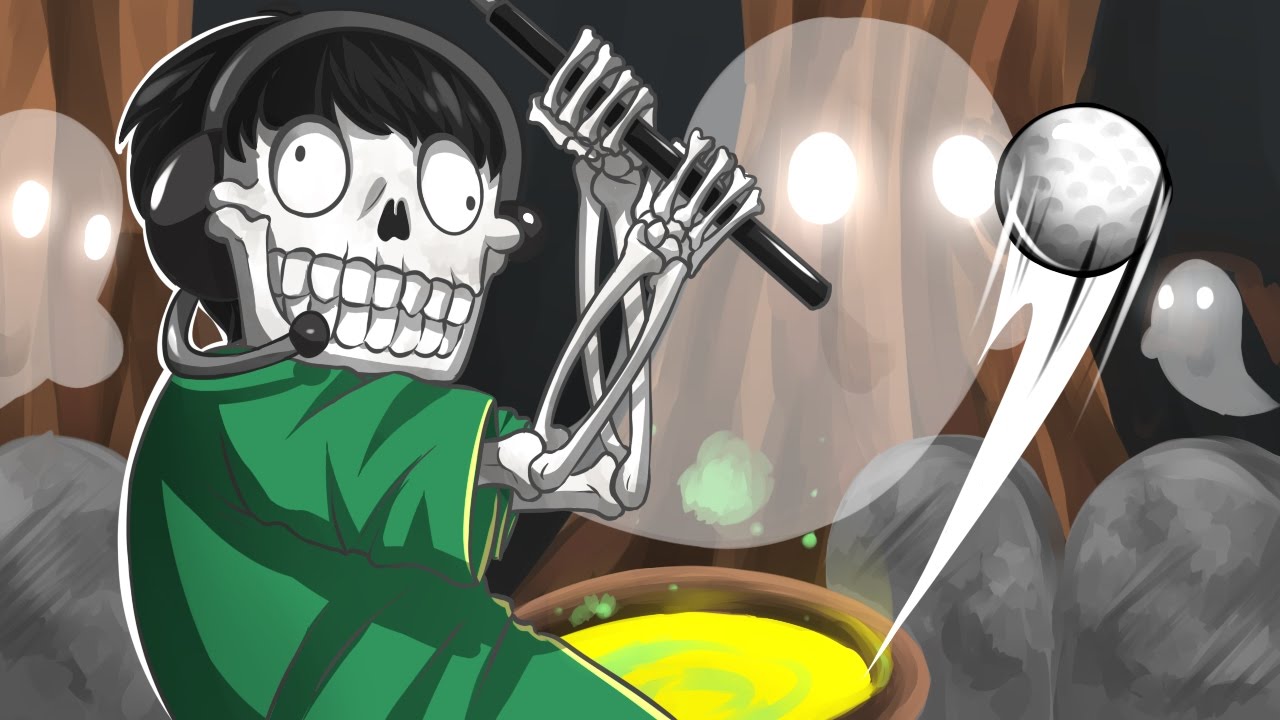 SPOOKY GOLF! - Golf It Funny Moments