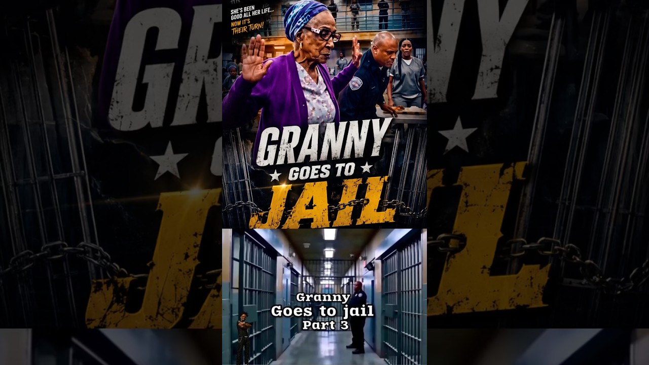 Gangsta Granny Goes to Jail part 3 #gangstagranny #animation #shorts