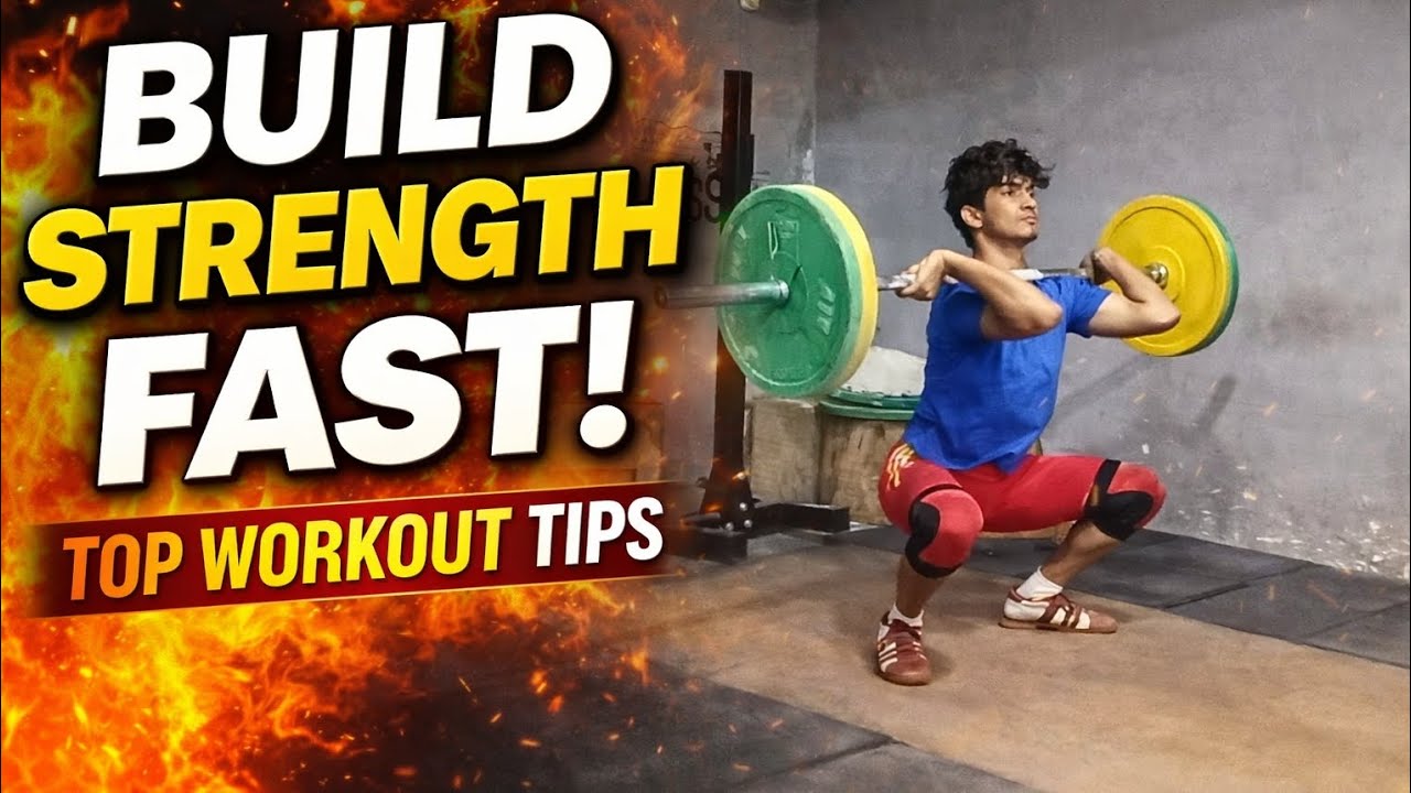 Build strength 💪 | weightlifting | tips and tricks | INDIAN WEIGHTLIFTER 🇮🇳 | olympics lifts |