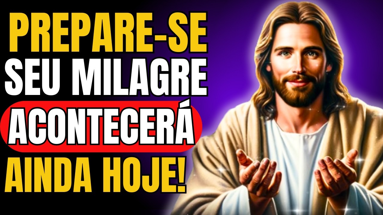 DEUS DIZ:  TOQUE NO VÍDEO COM FÉ E RECEBA SEU MILAGRE AINDA HOJE!
