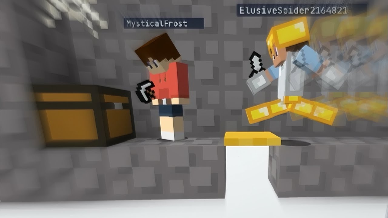 Fake Carpet Trap in Bloxd.io Skywars