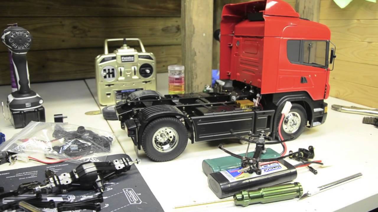 Tamiya Scania R470 Discussion 8x4 Tipper Truck
