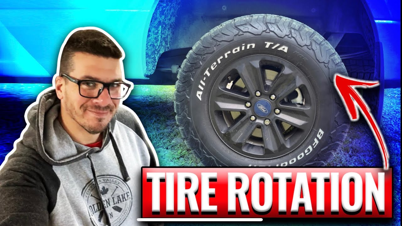 BFGoodrich KO2 tire rotation on my 2019 Ford F-150