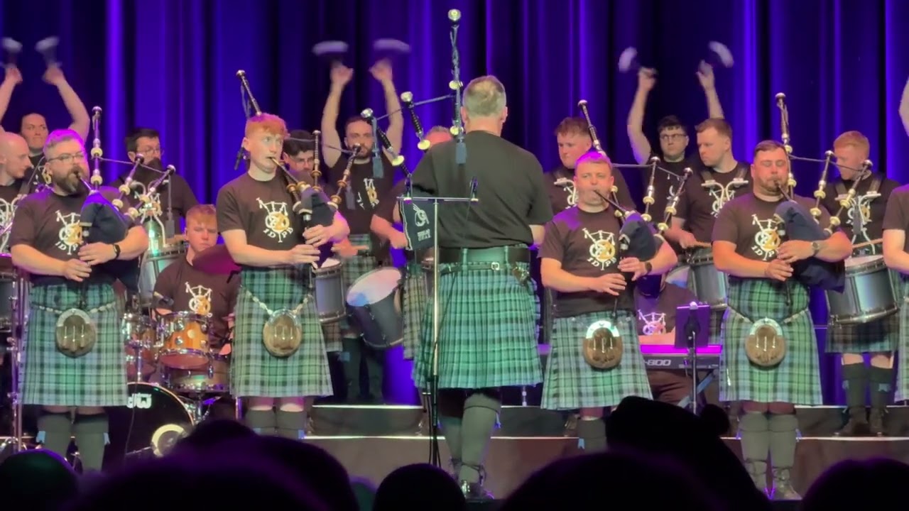 New Medley 2025 - Inveraray and District Pipe Band Concert Live in Frankfurt [4K]