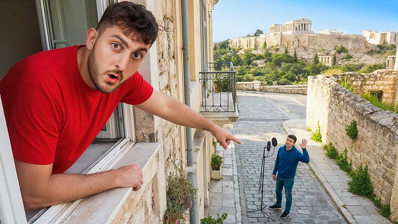 ΦΤΙΑΧΝΩ ΤΡΑΓΟΥΔΙ ΜΕ ΑΓΝΩΣΤΟΥΣ ΣΤΟ ΔΡΟΜΟ 