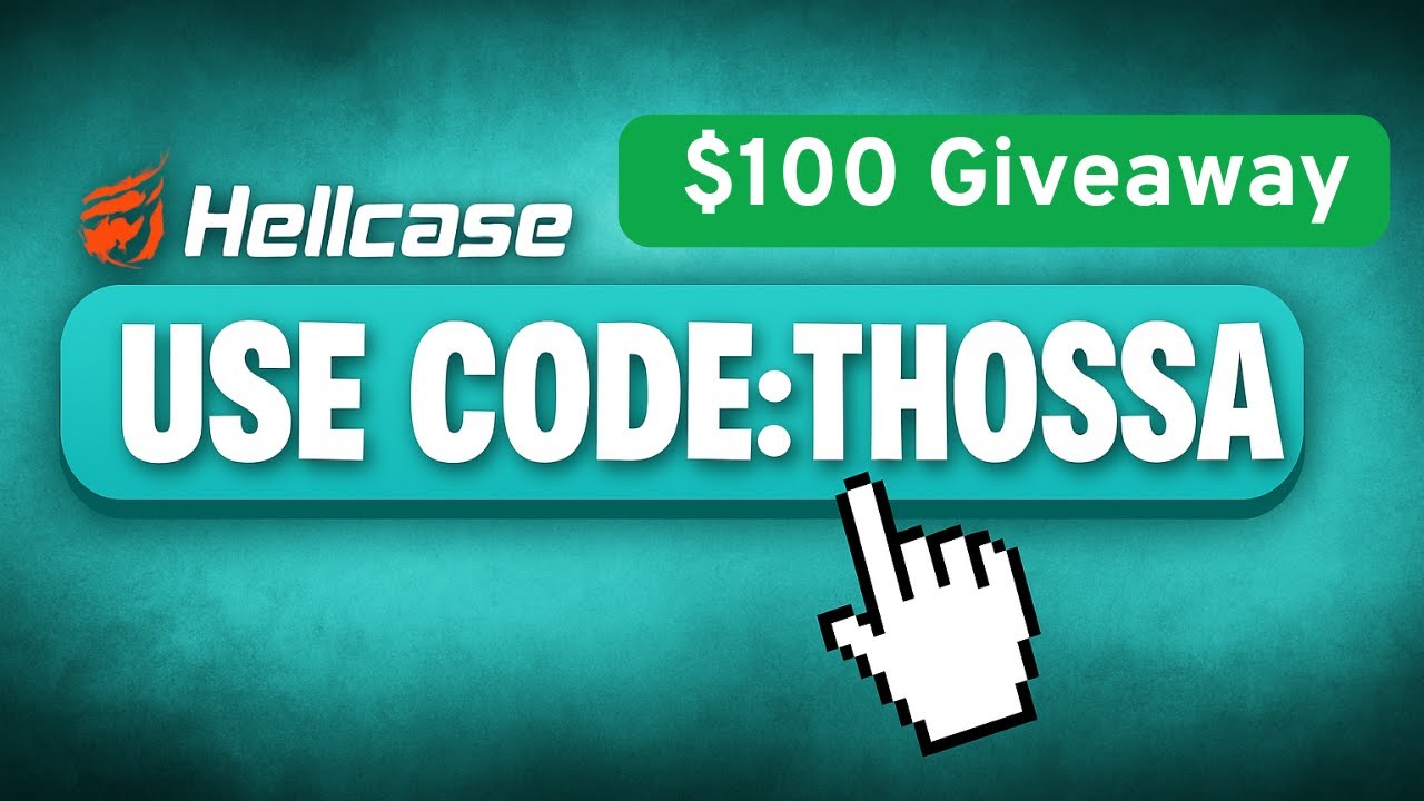 Hellcase Promo Code - ''THOSSA'' Giveaway + Bonus (2025)