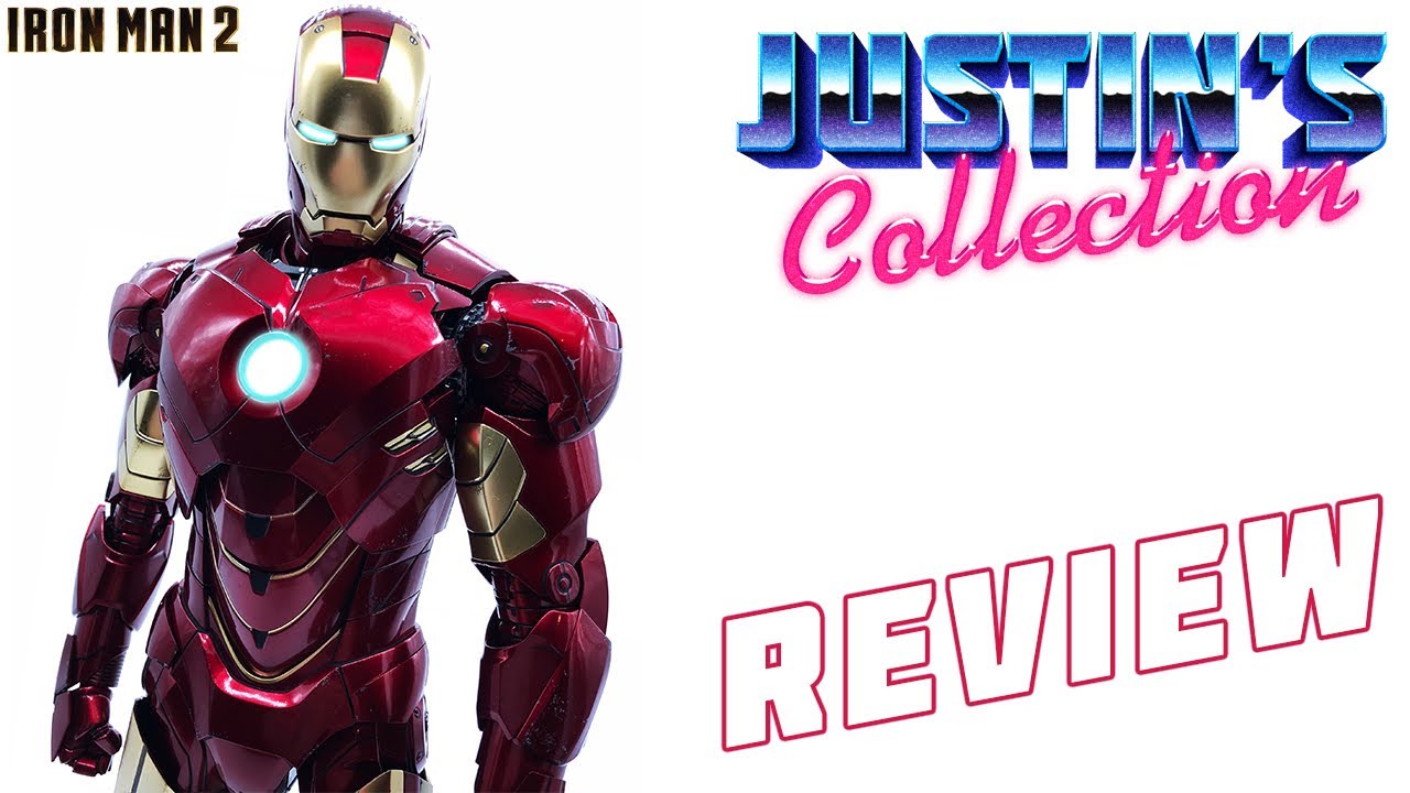 Hot Toys Diecast Iron Man MK4 (Mark IV) Review - Iron Man 2