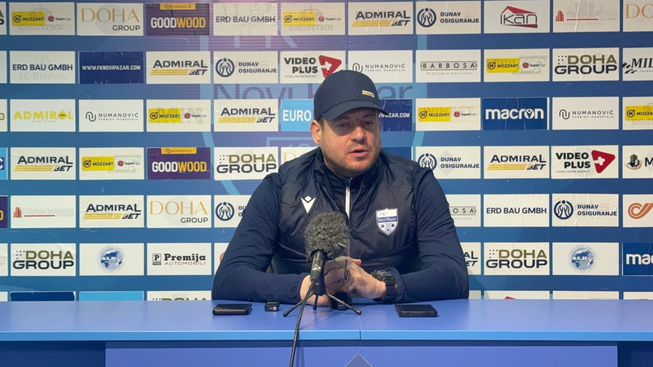 Konferencija za medije nakon 25. kola Superlige Srbije • FK Novi Pazar - FK TSC 2:0 (1:0)