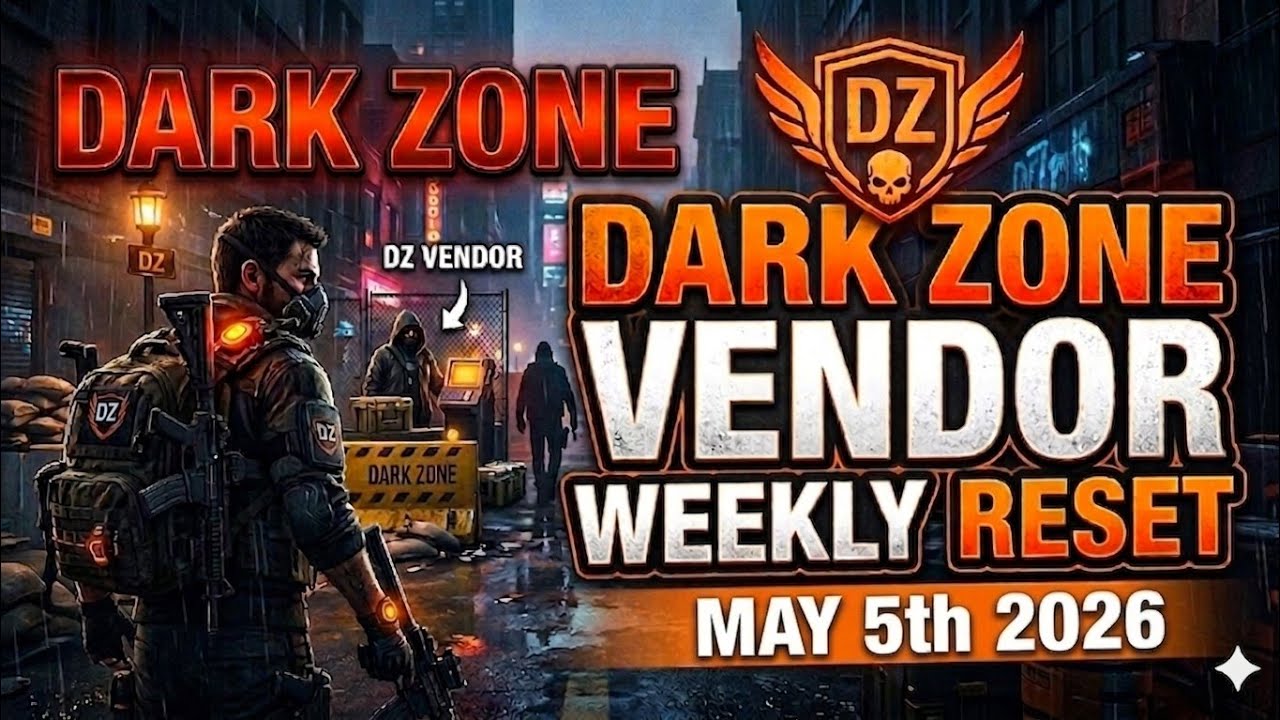 Division 2 May 5th Darkzone vendor loot reset 