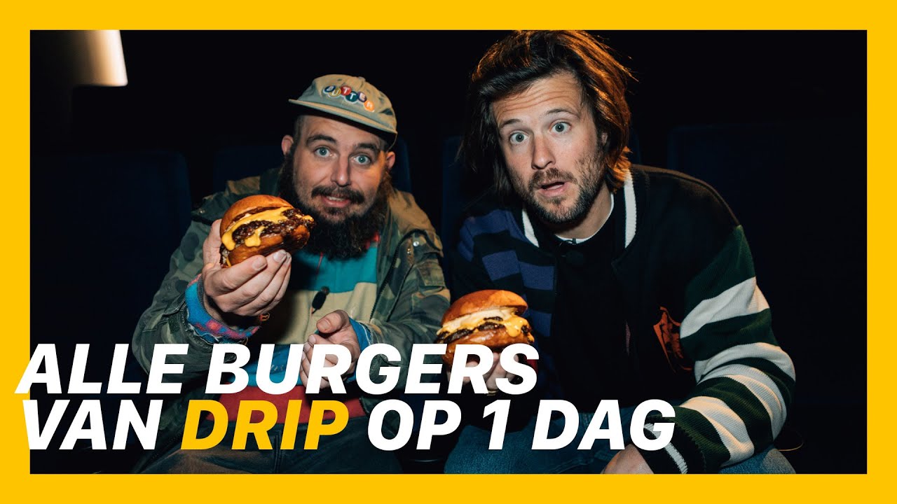 ALLE BURGERS VAN DRIP FESTIVAL OP 1 DAG