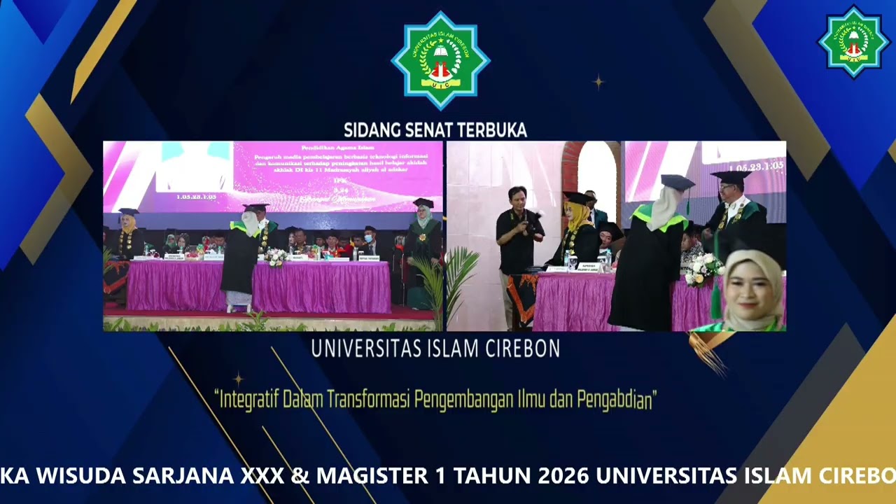 Wisuda Ke30 Part 1 Universitas Islam Cirebon