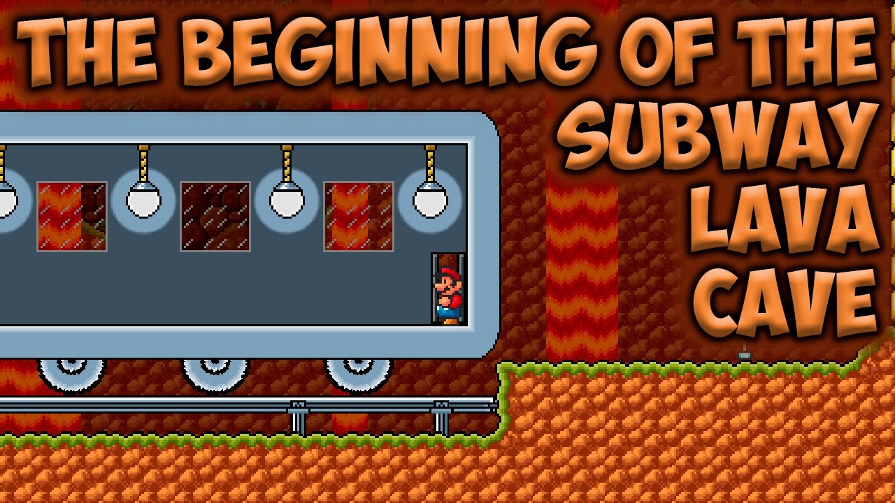 SMBX Custom Level • The Beginning of the Subway Lava Cave