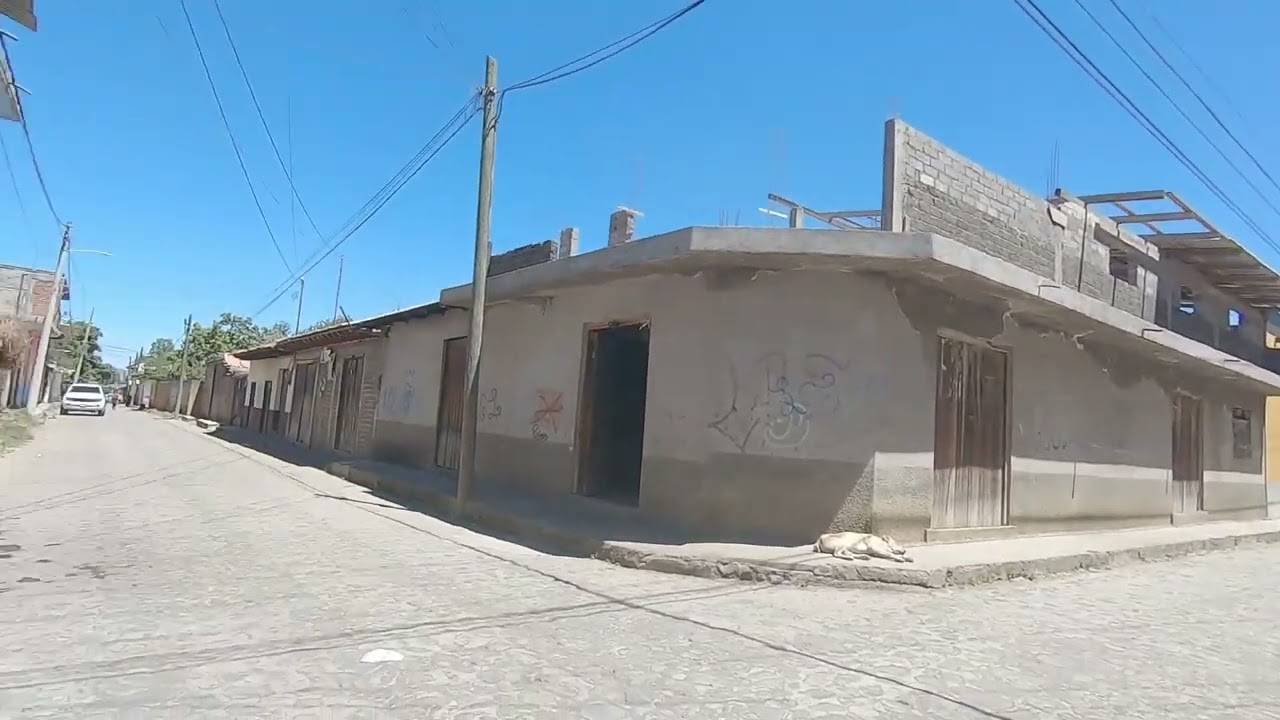 Calles de Cuanajo Michoacán  México 11 de Marzo 2022