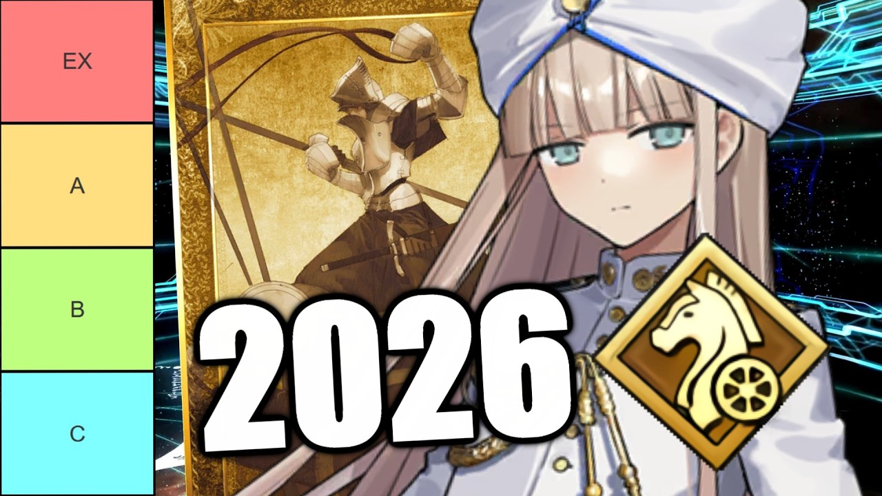 Fate/Grand Order &ndash; Rider Tier List 2026