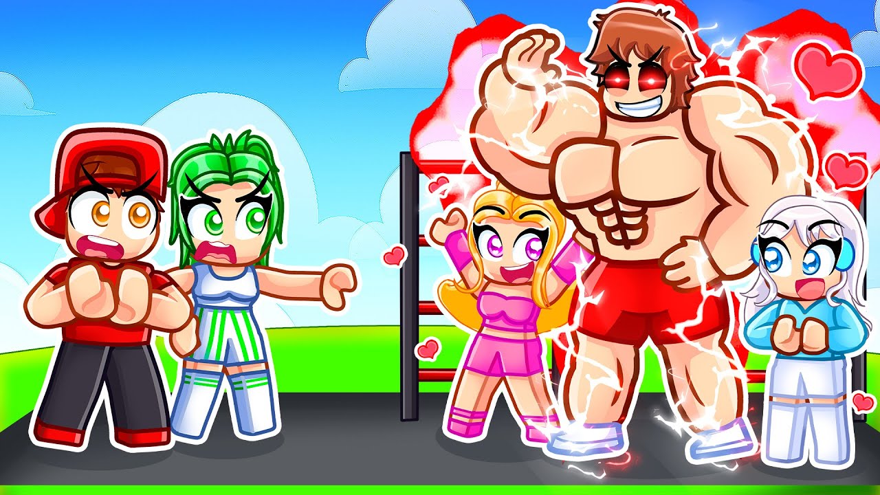 My Girlfriend Cheated On Me, So I Rizzed MY CRAZY FAN GIRLS In Rage Gym Simulator...