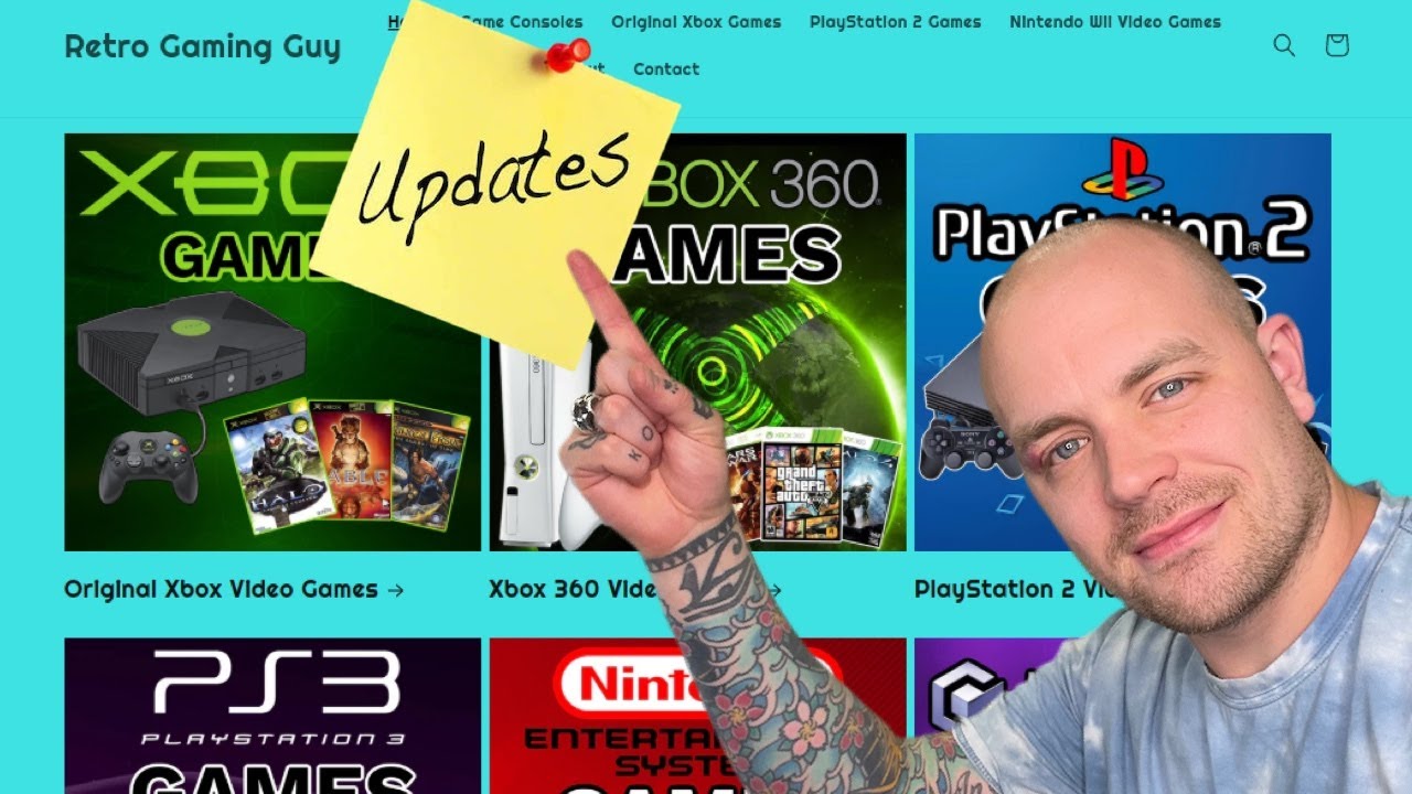 New Products Added to Retro Gaming Guy! Xbox 360 S + Guitar Hero Controllers & More