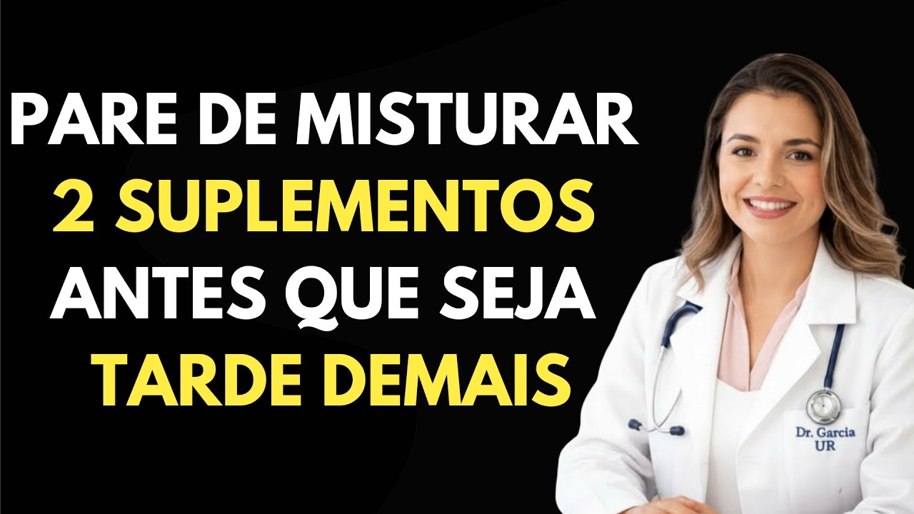 Mais de 60 anos? NUNCA tome magnésio glicinato com vitamina D3 e K2 antes de assistir a este vídeo!