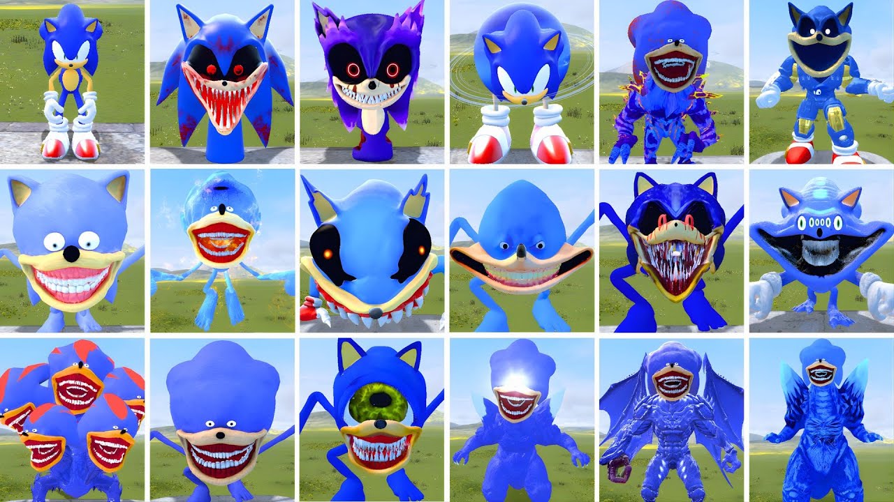FLATTOWER NEW EVOLUTION OF ALL SHIN SONIC TAPES FAMILY in Garry's Mod