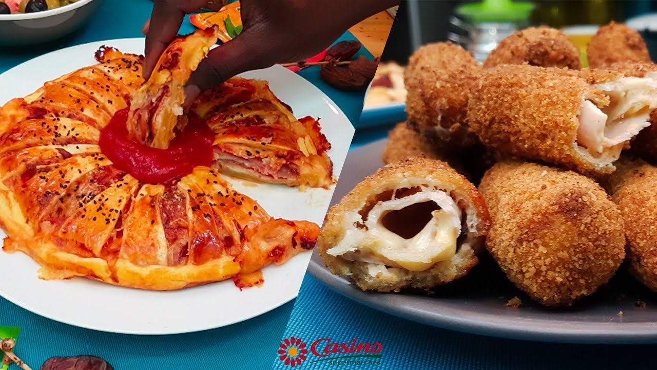 Couronne et Roulé au Jambon et Fromage avec Casino Supermarchés Sénégal