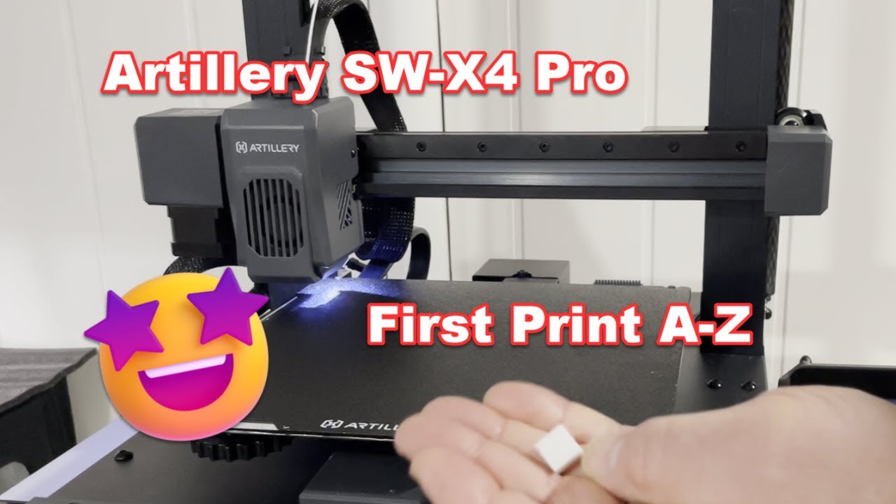 Настройте свой 3D-принтер Artillery SW-X4 Pro как профессионал всего за 10 минут — подходит даже ...
