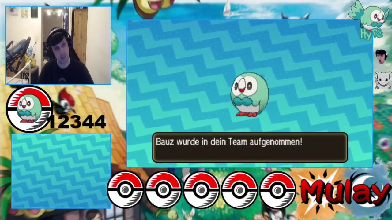 POKÉMON ULTRAMOND: SHINY BAUZ /ROWLET (12.344 Soft Resets ) Mulay wieder am Ende