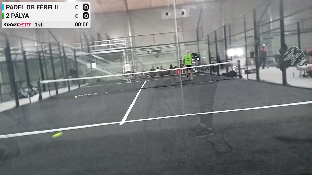 Padel OB Férfi II. vs 2 pálya - 07/02/2026