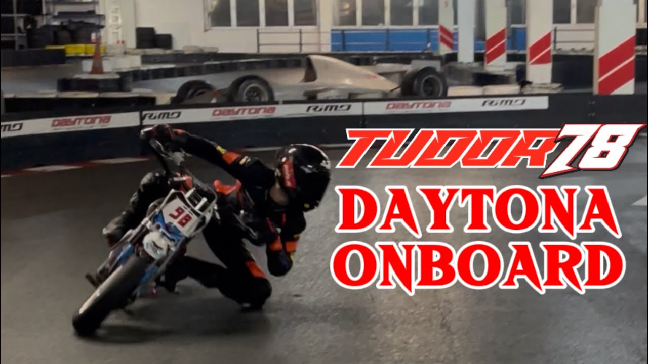 Pitbike MRF 140 Daytona Indoor Kartbahn Essen Onboard