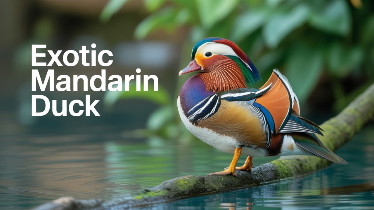 AMAZING Mandarin Duck